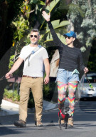*EXCLUSIVE* Sarah Silverman enjoys stroll with Boyfriend Rory Albanese