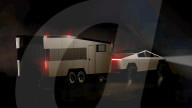 Cybertruck-inspired caravan 