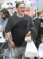 *EXCLUSIVE* Chris Noth makes rare appearance with his son at the Farmer's Market