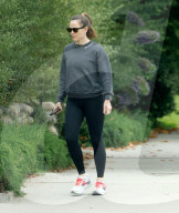 *EXCLUSIVE* Jennifer Garner takes a morning walk after weekend run ins with Ben and JLo
