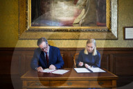Foreign Secretary David Cameron meets Finnish FM Elina Valtonen