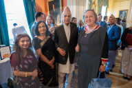 The Prime Minister Rishi Sunak hosts a reception celebrating Nepal