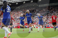 F.A Women's Super League match between Manchester United and Chelsea at Old Trafford in Manchester, UK.