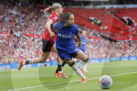 F.A Women's Super League match between Manchester United and Chelsea at Old Trafford in Manchester, UK.