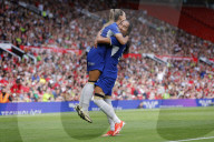 F.A Women's Super League match between Manchester United and Chelsea at Old Trafford in Manchester, UK.