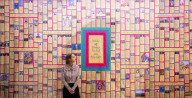 Judy Chicago: Revelations exhibition at Serpentine North gallery, London, UK.