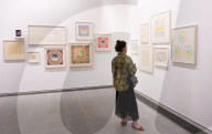 Judy Chicago: Revelations exhibition at Serpentine North gallery, London, UK.