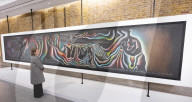 Judy Chicago: Revelations exhibition at Serpentine North gallery, London, UK.