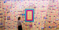 Judy Chicago: Revelations exhibition at Serpentine North gallery, London, UK.