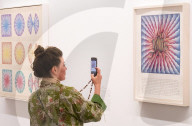Judy Chicago: Revelations exhibition at Serpentine North gallery, London, UK.
