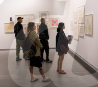 Judy Chicago: Revelations exhibition at Serpentine North gallery, London, UK.