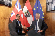Prime Minister Rishi Sunak meets Austria Chancellor Nehammer
