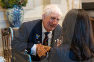 Downing Street hosts D-Day veterans