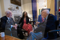 Downing Street hosts D-Day veterans