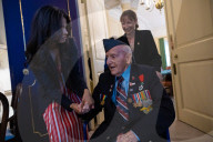 Downing Street hosts D-Day veterans