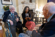 Downing Street hosts D-Day veterans