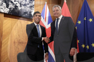 Prime Minister Rishi Sunak meets Austria Chancellor Nehammer