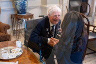 Downing Street hosts D-Day veterans