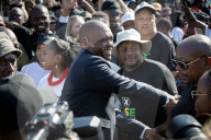 Rise Mzansi rally prior South African elections