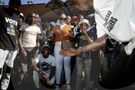 Rise Mzansi rally prior South African elections