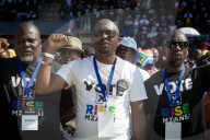 Rise Mzansi rally prior South African elections