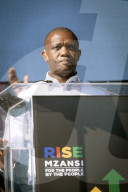 Rise Mzansi rally prior South African elections