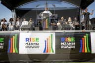 Rise Mzansi rally prior South African elections
