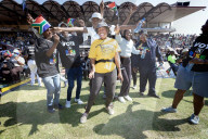 Rise Mzansi rally prior South African elections