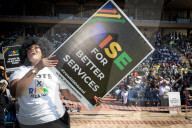 Rise Mzansi rally prior South African elections