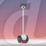 Talking robot guide for the blind 