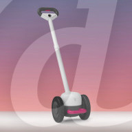 Talking robot guide for the blind 