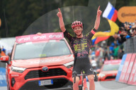 Giro d'Italia: Georg Steinhauser triumphiert auf der 17. Etappe 