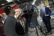 Jeremy Hunt UK Chancellor of the Exchequer is interviewed on media round