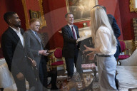 Jeremy Hunt UK Chancellor of the Exchequer meets with financial influencers