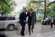 Foreign Secretary David Cameron visits Albania