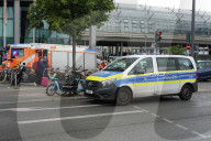 Grosseinsatz von Krankenwagen, Feuerwehr, Polizei in Berlin