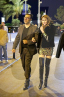 EXCLUSIVE: Frederique Bel Walks Arm In Arm With A Mysterious Man In Cannes - 23 May 2024