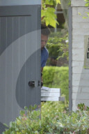 *EXCLUSIVE* Ben Affleck spotted ordering pizza delivery at his new Brentwood home
