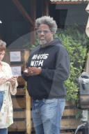 *EXCLUSIVE* W. Kamau Bell out for lunch with friends at All Time Restaurant