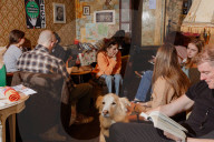 The club where phones are banned - and visitors pay for the privilege.
Offline Club at Cafe Brecht in Amsterdam