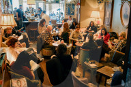 The club where phones are banned - and visitors pay for the privilege.
Offline Club at Cafe Brecht in Amsterdam