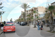 New Imaginations Of The Collapse Of A Building On La Palma Beach, Mallorca, Spain - 24 May 2024