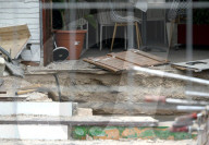 New Imaginations Of The Collapse Of A Building On La Palma Beach, Mallorca, Spain - 24 May 2024