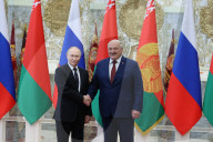 BELARUS-MINSK-PRESIDENT-RUSSIA-PRESIDENT-MEETING