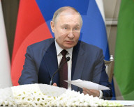 Russian President Vladimir Putin travels to Uzbekistan