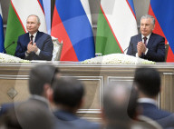 Russian President Vladimir Putin travels to Uzbekistan