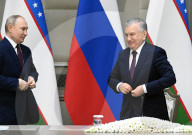 Russian President Vladimir Putin travels to Uzbekistan