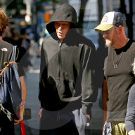 EXCLUSIVE: Christian Bale Spotted In Costume Walking To Set Of 'The Bride Of Frankenstein' In New York City - 28 May 2024