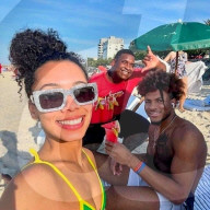 *EXCLUSIVE* Miles McBride enjoys vacation with Brazilian girlfriend in Rio de Janeiro
