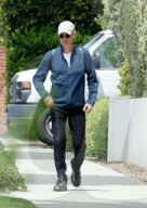 *EXCLUSIVE* Tom Hanks takes a walk through Santa Monica